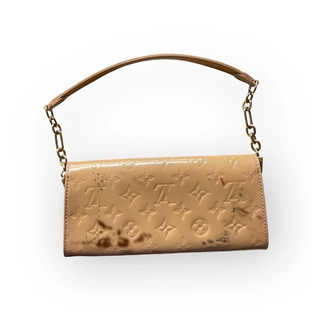 Louis Vuitton Noisette Monogram Vernis Sunset Boulevard Bag